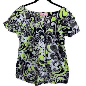 Koi by‎ Kathy Peterson Style 134pr Scrub Top